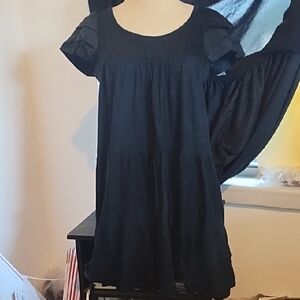 Sandro Navy And Black Women's Dress